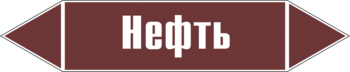 Маркировка трубопровода "нефть" (пленка, 507х105 мм) - Маркировка трубопроводов - Маркировки трубопроводов "ЖИДКОСТЬ" - Магазин охраны труда и техники безопасности stroiplakat.ru